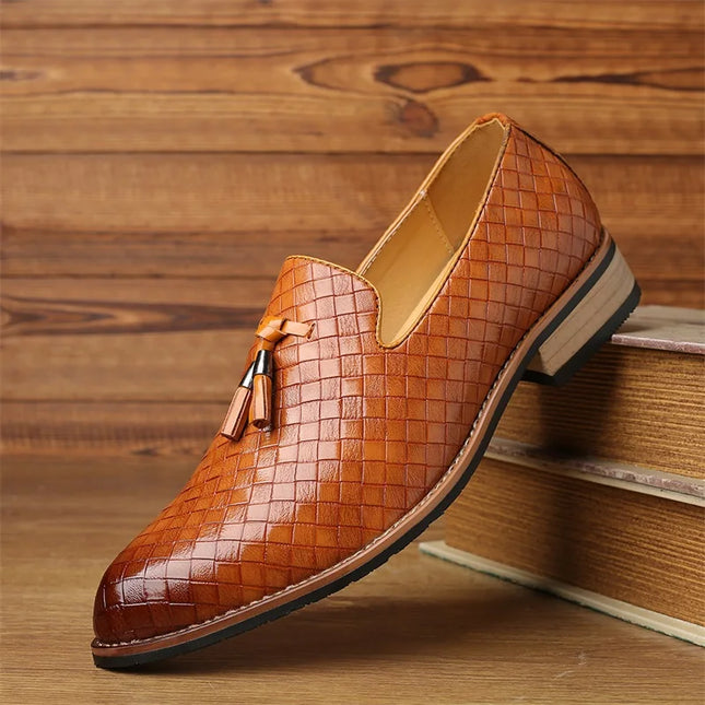 Men’s Imperial Weave Tassel Loafers