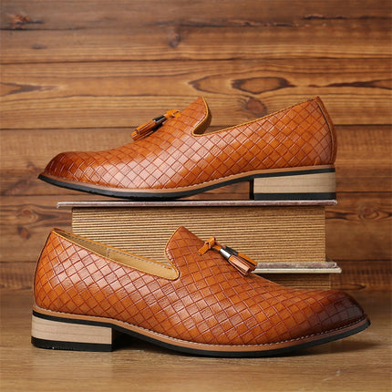 Men’s Imperial Weave Tassel Loafers