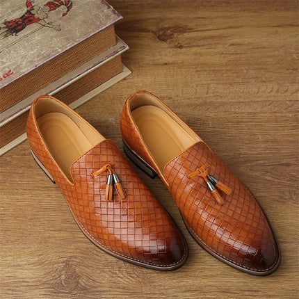 Men’s Imperial Weave Tassel Loafers