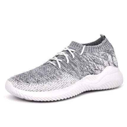 Men’s Knit Lace-Up Running Sneakers
