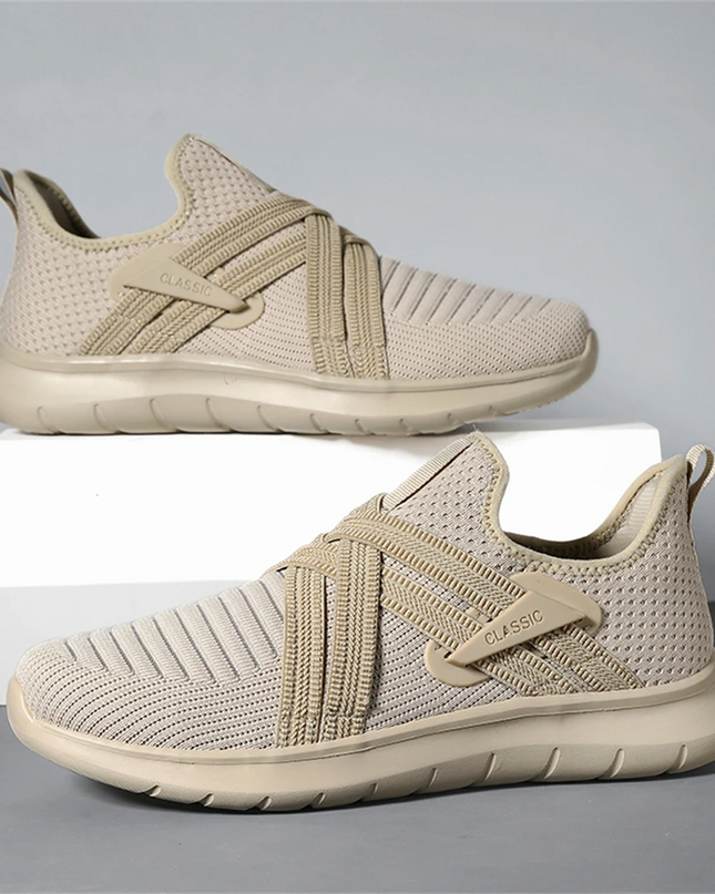 Men’s Knit Slip-On Sport Sneakers