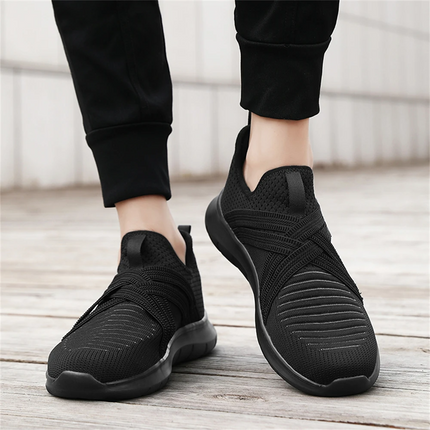 Men’s Knit Slip-On Sport Sneakers