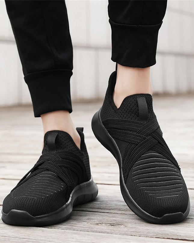 Men’s Knit Slip-On Sport Sneakers