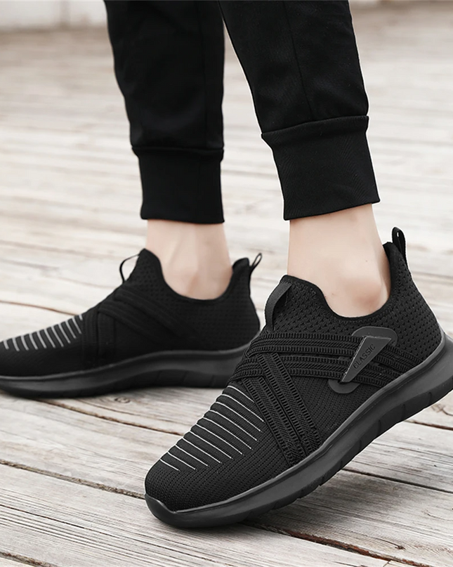 Men’s Knit Slip-On Sport Sneakers