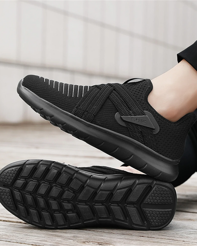 Men’s Knit Slip-On Sport Sneakers