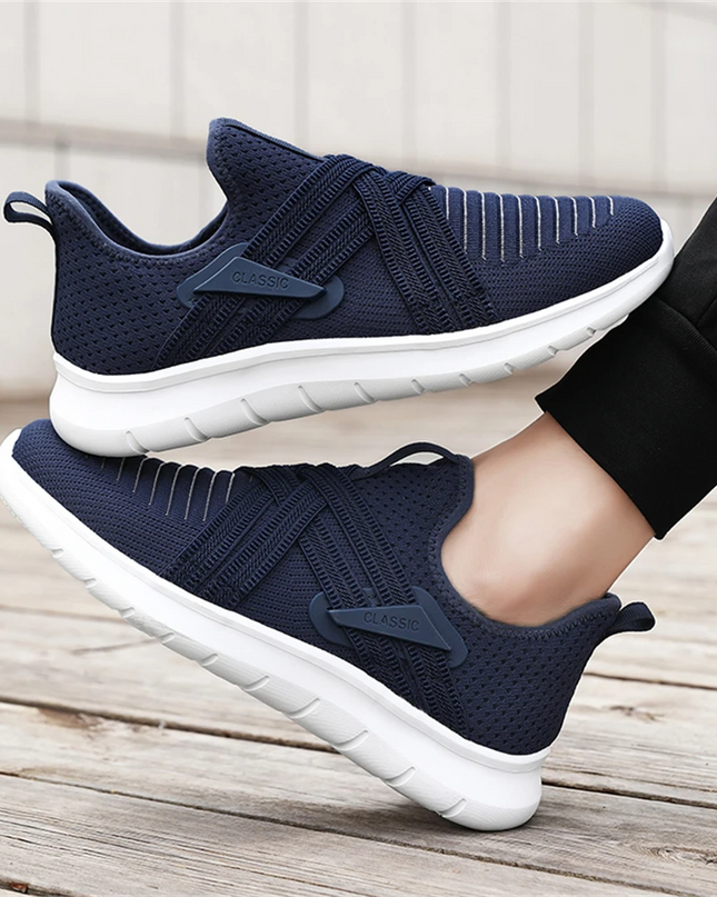 Men’s Knit Slip-On Sport Sneakers