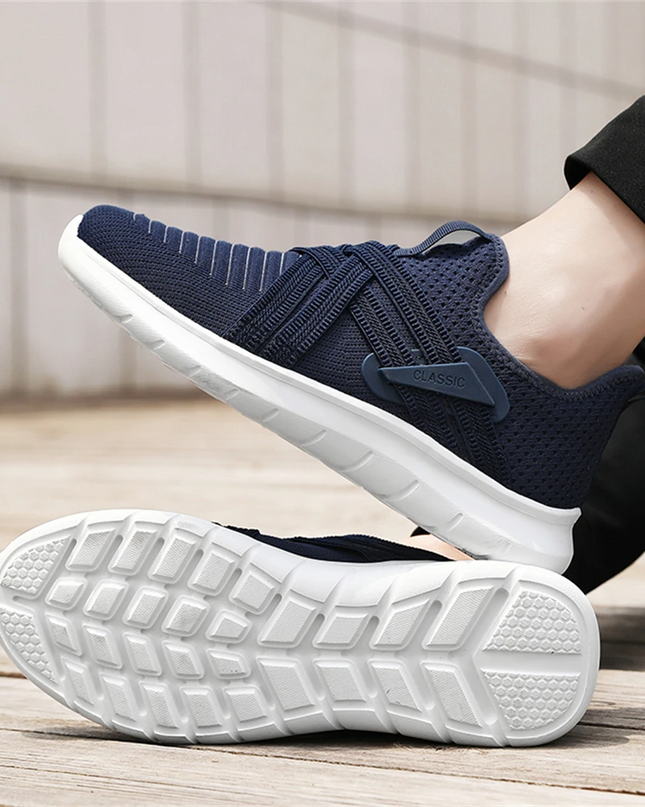 Men’s Knit Slip-On Sport Sneakers
