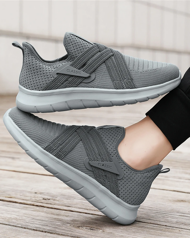 Men’s Knit Slip-On Sport Sneakers