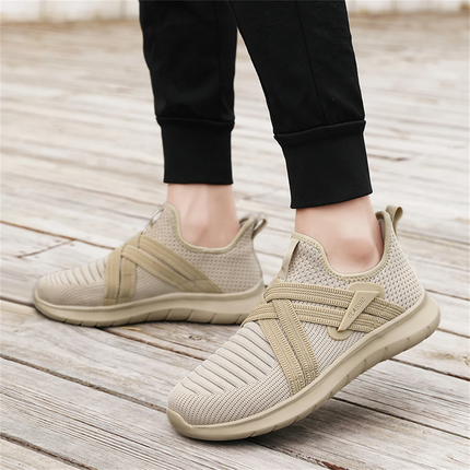 Men’s Knit Slip-On Sport Sneakers