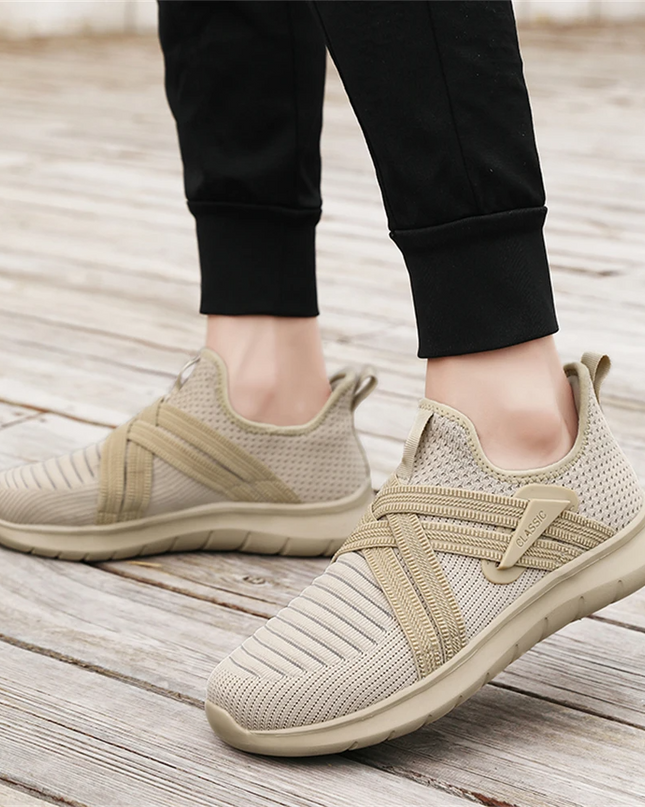 Men’s Knit Slip-On Sport Sneakers