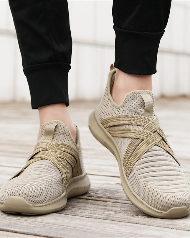 Men’s Knit Slip-On Sport Sneakers