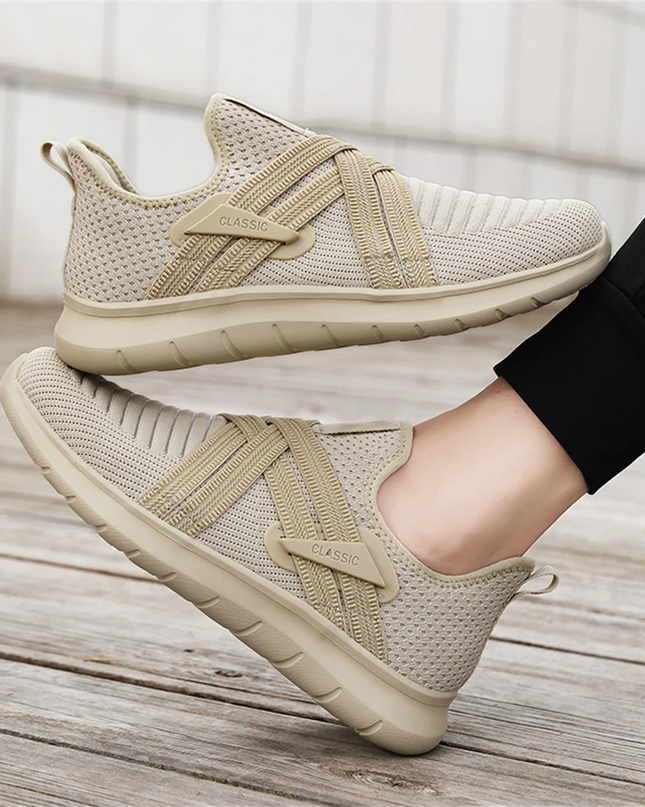 Men’s Knit Slip-On Sport Sneakers