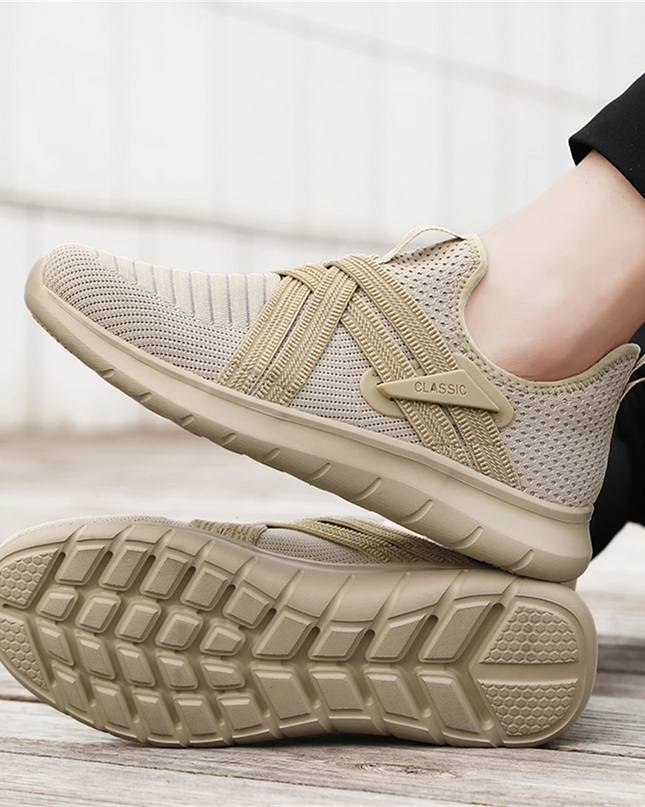 Men’s Knit Slip-On Sport Sneakers