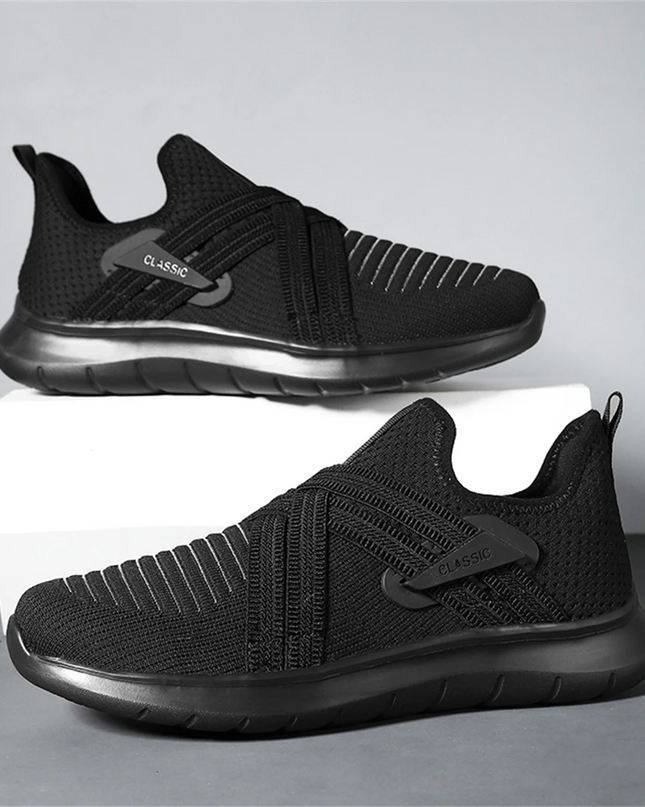 Men’s Knit Slip-On Sport Sneakers