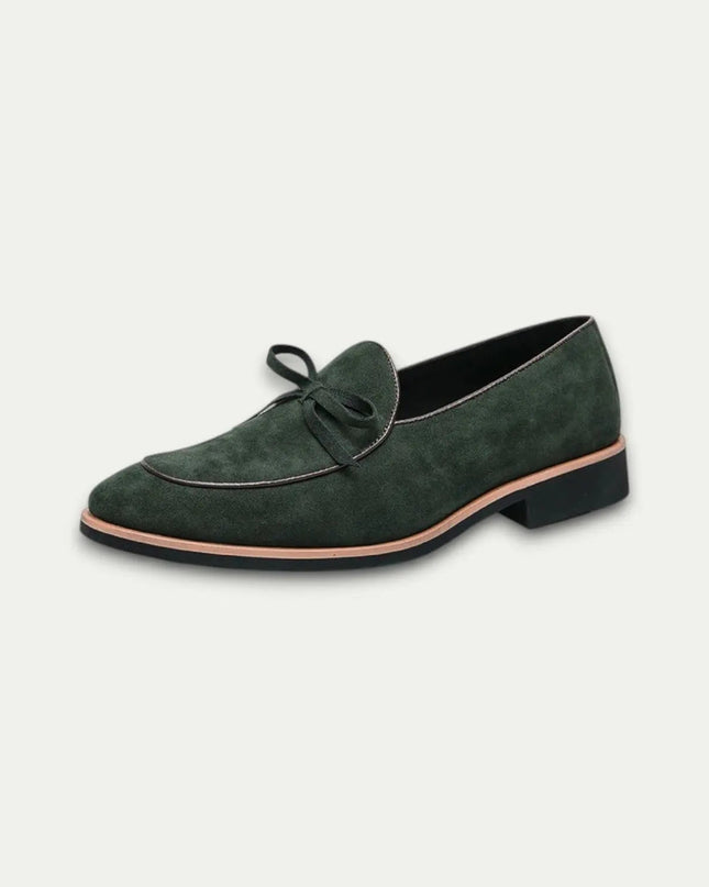 Men’s Lace Detail Slip-On Loafers