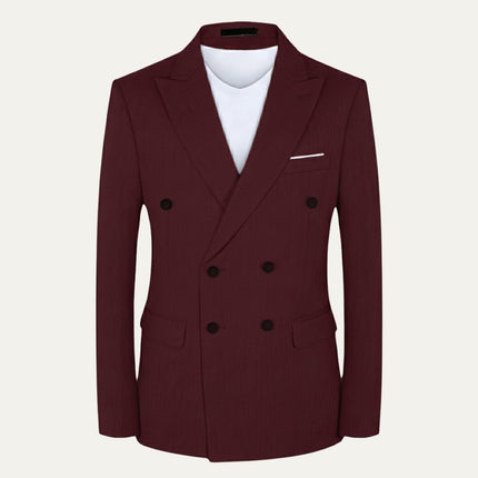 Men’s Lightweight Slim Fit Blazer Suit - Wedding Guest