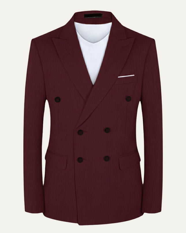 Men’s Lightweight Slim Fit Blazer Suit - Wedding Guest