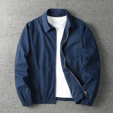 Men’s Lightweight Zip-Front Casual Jacket