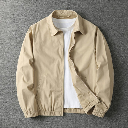 Men’s Lightweight Zip-Front Casual Jacket