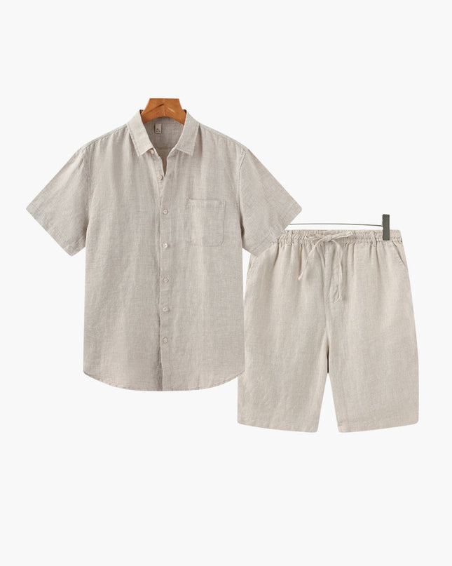 Men’s Linen Combo Set