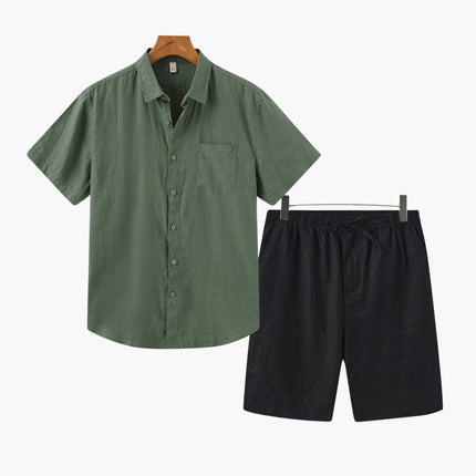 Men’s Linen Combo Set