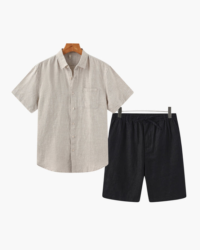 Men’s Linen Combo Set