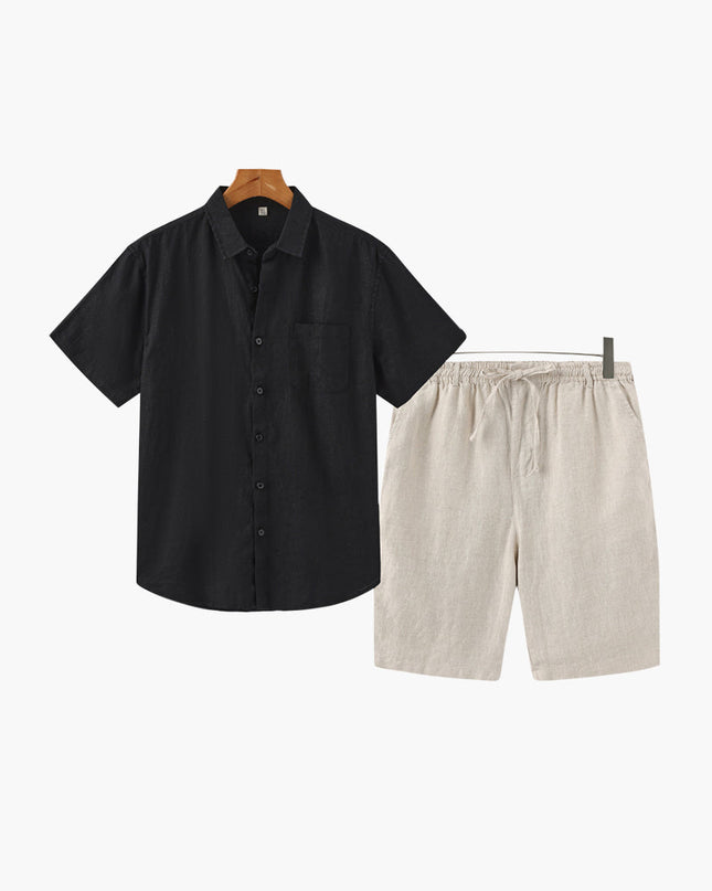 Men’s Linen Combo Set