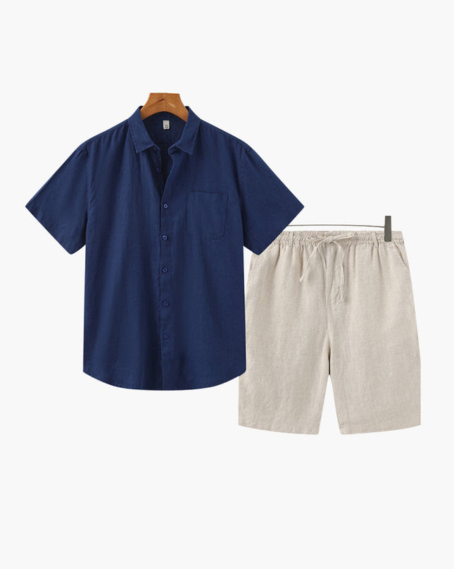 Men’s Linen Combo Set