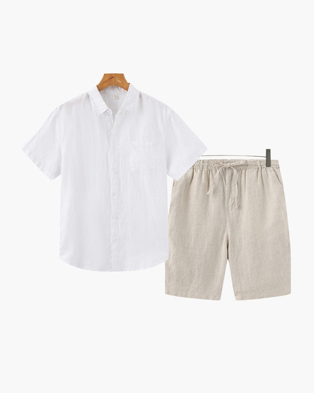 Men’s Linen Combo Set