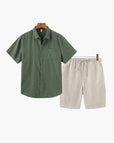 Green / Beige / M