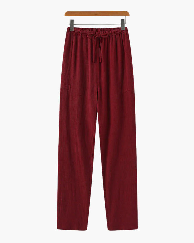 Men’s Linen Drawstring Pantalon