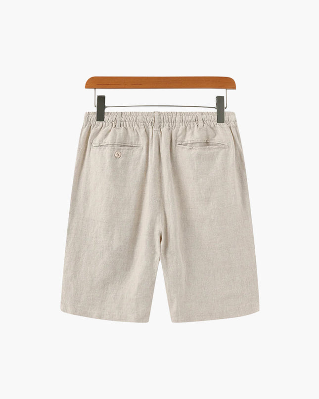 Men’s Linen Drawstring Shorts