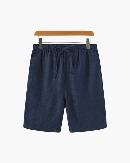 Men’s Linen Drawstring Shorts