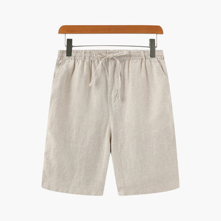 Men’s Linen Drawstring Shorts