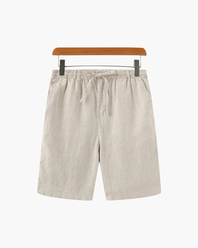 Men’s Linen Drawstring Shorts