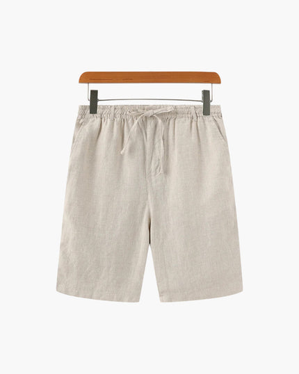 Men’s Linen Drawstring Shorts