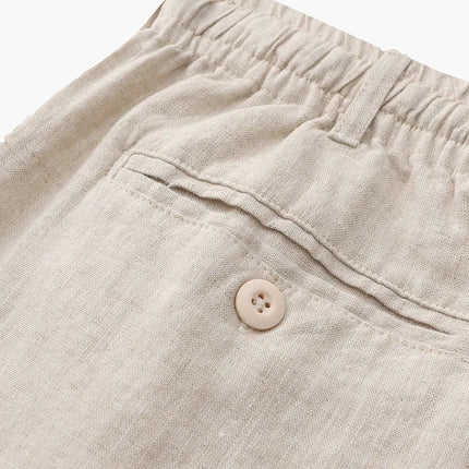 Men’s Linen Drawstring Shorts