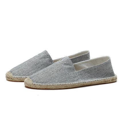 Men’s Linen Slip-On Espadrilles