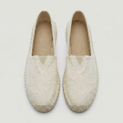 Men’s Linen Slip-On Espadrilles