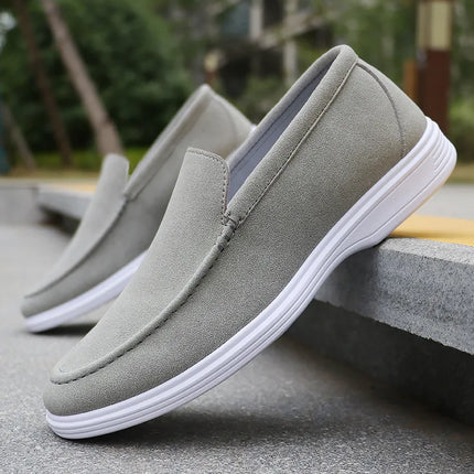 Men’s Loafers – Slip-On with Contrast Sole