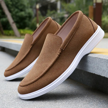 Men’s Loafers – Slip-On with Contrast Sole