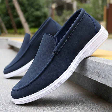 Men’s Loafers – Slip-On with Contrast Sole