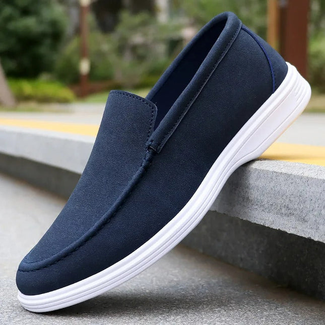 Men’s Loafers – Slip-On with Contrast Sole