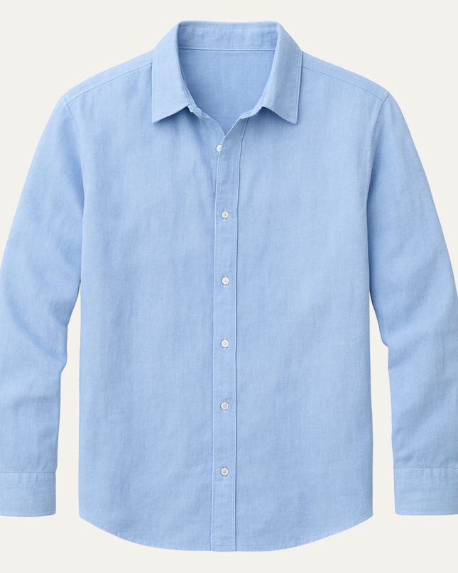 Men’s Long Sleeve Button Front Shirt
