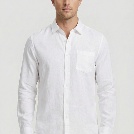 Men’s Long Sleeve Pocket Shirt