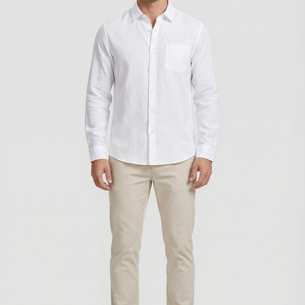 Men’s Long Sleeve Pocket Shirt