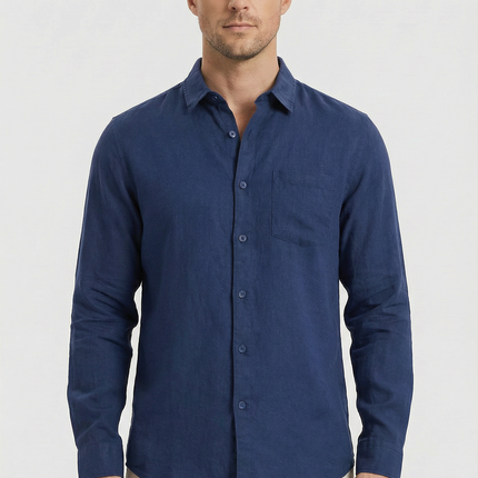 Men’s Long Sleeve Pocket Shirt