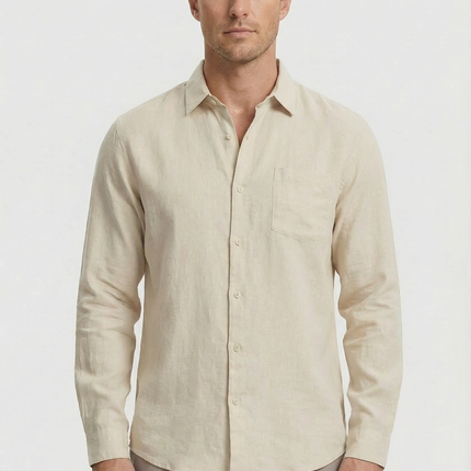 Men’s Long Sleeve Pocket Shirt