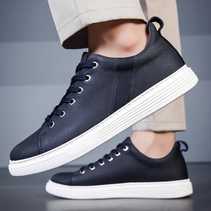 Men’s Low Top Sneakers – Contrast Sole