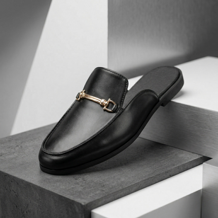 Men’s Luxe Horsebit Mule Loafers